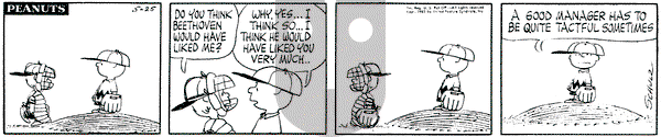 Peanuts on Saturday May 25, 1963 Comic Strip