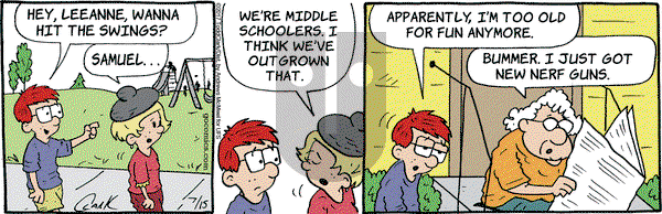 Lola on Saturday July 15, 2017 Comic Strip
