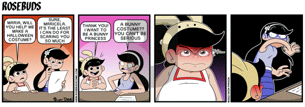 Rosebuds on Thursday October 27, 2022 Comic Strip