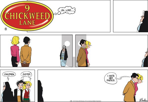 9 Chickweed Lane on Sunday January 28, 2018 Comic Strip