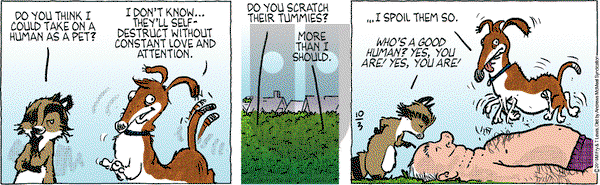 Over the Hedge on Thursday October 3, 2019 Comic Strip