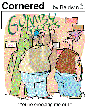 Cornered on Monday October 13, 1997 Comic Strip
