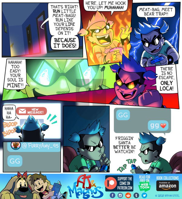 AJ and Magnus on Sunday November 22, 2020 Comic Strip