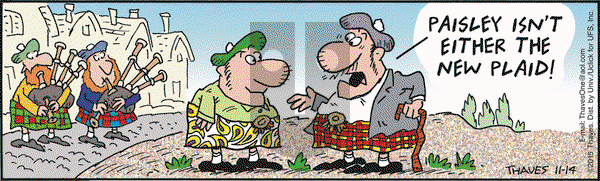 Frank and Ernest on Saturday November 14, 2015 Comic Strip