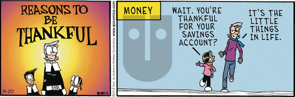 Grand Avenue on Tuesday November 20, 2018 Comic Strip