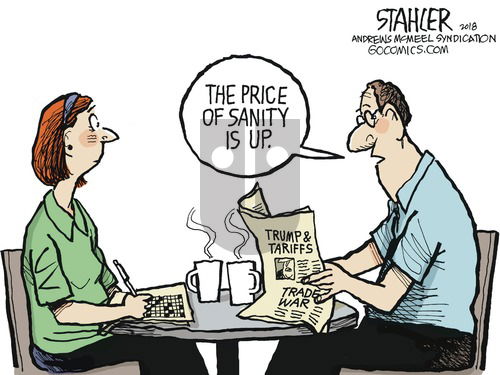 Jeff Stahler on Sunday June 3, 2018 Comic Strip