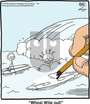 In the Bleachers on Friday May 4, 2018 Comic Strip