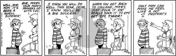 Doonesbury on Tuesday August 31, 1971 Comic Strip
