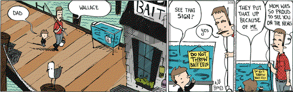 Wallace the Brave on Monday March 26, 2018 Comic Strip