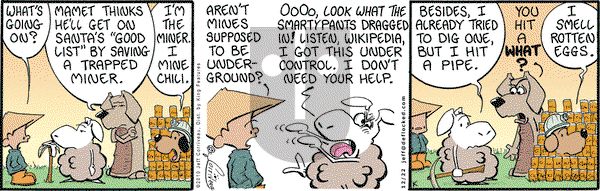 DeFlocked on Wednesday December 22, 2010 Comic Strip