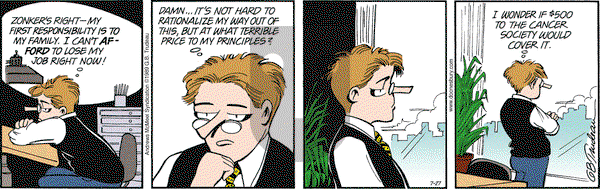Doonesbury on Thursday July 27, 2017 Comic Strip