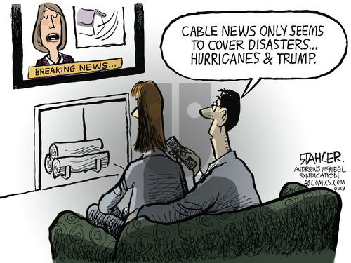 Jeff Stahler on Sunday September 1, 2019 Comic Strip