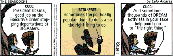 La Cucaracha - Tuesday July 3, 2012 Comic Strip