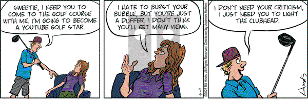 Tank McNamara on Friday April 4, 2025 Comic Strip