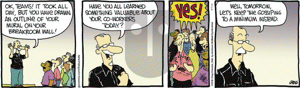 The Buckets on Tuesday March 6, 2018 Comic Strip