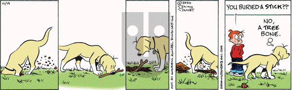 Red and Rover on Monday October 19, 2020 Comic Strip