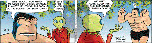 Alley Oop on Friday December 16, 2016 Comic Strip