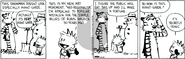 Calvin and Hobbes - Thursday February 20, 1992 Comic Strip