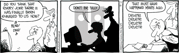 The Buckets on Monday July 21, 2008 Comic Strip