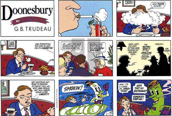 Doonesbury on Sunday October 2, 1994 Comic Strip