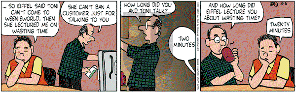 Luann on Saturday August 6, 2011 Comic Strip