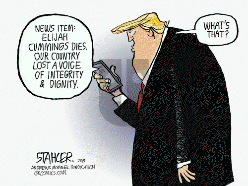 Jeff Stahler on Friday October 18, 2019 Comic Strip