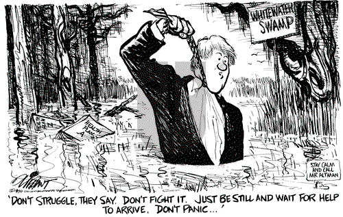 Pat Oliphant on Tuesday July 5, 1994 Comic Strip