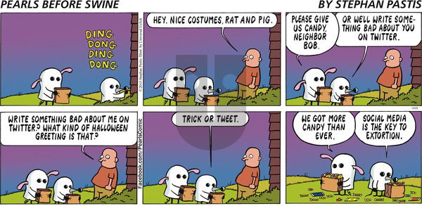 Pearls Before Swine on Sunday October 25, 2015 Comic Strip