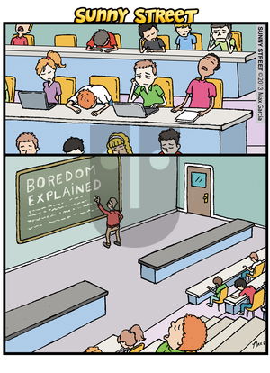 Sunny Street on Wednesday August 28, 2013 Comic Strip