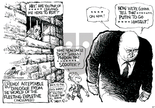 Pat Oliphant on Thursday June 7, 2007 Comic Strip