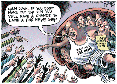 Rob Rogers on Thursday July 9, 2015 Comic Strip
