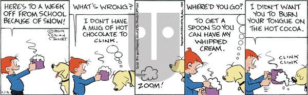 Red and Rover on Saturday February 16, 2019 Comic Strip