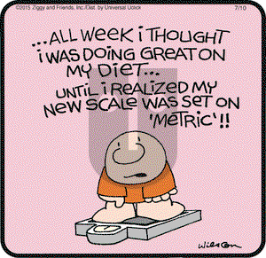 Ziggy on Friday July 10, 2015 Comic Strip