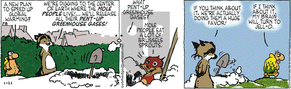Over the Hedge on Thursday January 21, 2010 Comic Strip