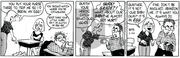 Luann on Monday May 22, 2000 Comic Strip