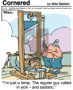 Cornered - Monday March 10, 2008 Comic Strip