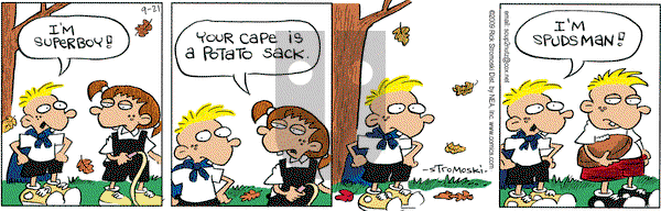 Soup to Nutz - Old on Monday September 21, 2009 Comic Strip
