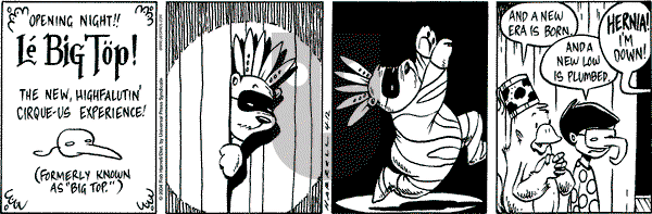 Big Top on Monday April 12, 2004 Comic Strip