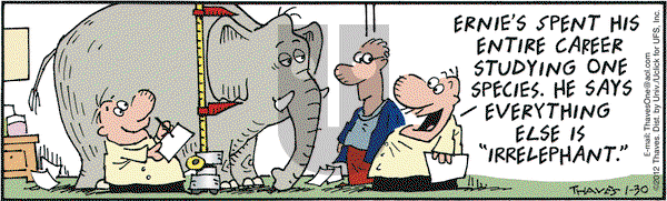 Frank and Ernest on Monday January 30, 2012 Comic Strip