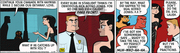 Rip Haywire on Saturday November 29, 2014 Comic Strip