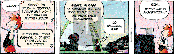 Ginger Meggs on Friday March 28, 2025 Comic Strip