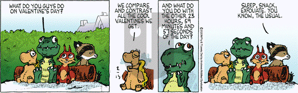 Over the Hedge on Thursday February 13, 2020 Comic Strip