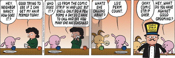 Pearls Before Swine on Monday April 8, 2019 Comic Strip