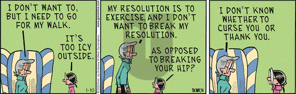 Grand Avenue on Wednesday January 10, 2024 Comic Strip