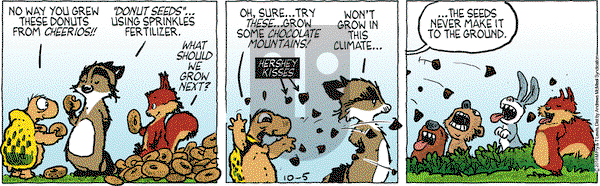 Over the Hedge on Friday October 5, 2018 Comic Strip
