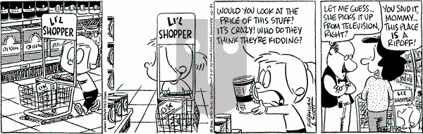 Baby Blues on Tuesday October 31, 2000 Comic Strip