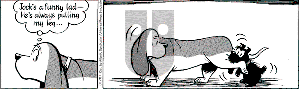 Fred Basset on Wednesday January 7, 2009 Comic Strip