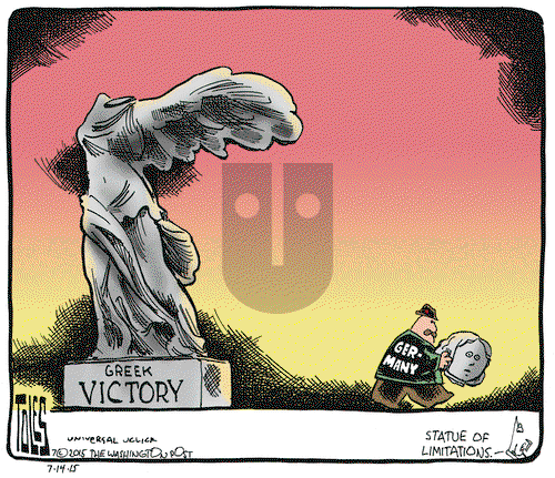 Tom Toles on Tuesday July 14, 2015 Comic Strip