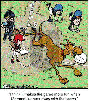 Marmaduke on Saturday August 21, 2010 Comic Strip