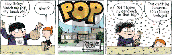 Cul de Sac - Monday October 4, 2010 Comic Strip